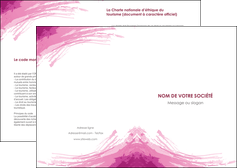 creer modele en ligne depliant 2 volets  4 pages  texture contexture structure MIDLU55427