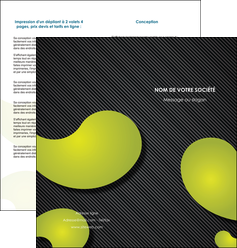 faire depliant 2 volets  4 pages  texture contexture structure MLIG55623