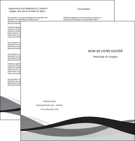 imprimerie depliant 2 volets  4 pages  texture contexture structure MLGI55675