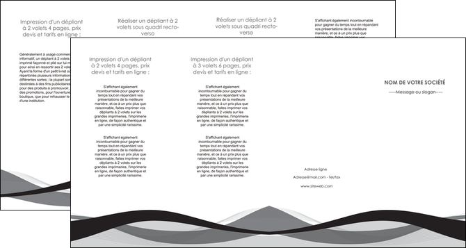 faire modele a imprimer depliant 4 volets  8 pages  texture contexture structure MLGI55693