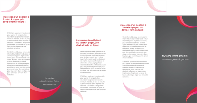 faire depliant 4 volets  8 pages  texture contexture structure MLIGCH55747
