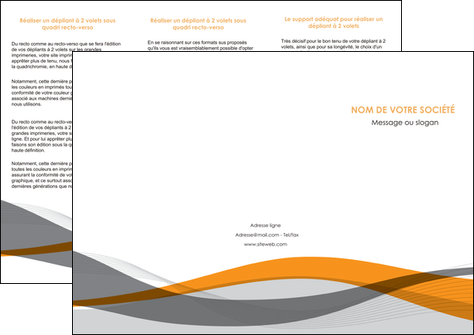 realiser depliant 3 volets  6 pages  texture contexture structure MIDBE55785