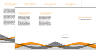 cree depliant 4 volets  8 pages  texture contexture structure MLGI55807