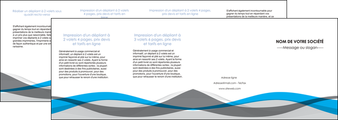 exemple depliant 4 volets  8 pages  texture contexture structure MFLUOO55863