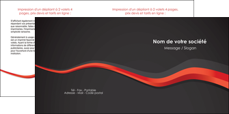 impression depliant 2 volets  4 pages  texture contexture structure MLGI56071
