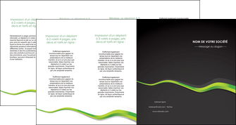 faire depliant 4 volets  8 pages  texture contexture structure MIF56139