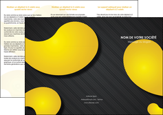 personnaliser modele de depliant 3 volets  6 pages  texture contexture structure MIFBE56231
