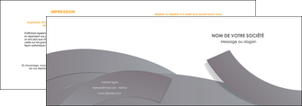exemple depliant 2 volets  4 pages  texture contexture structure MLIG56655