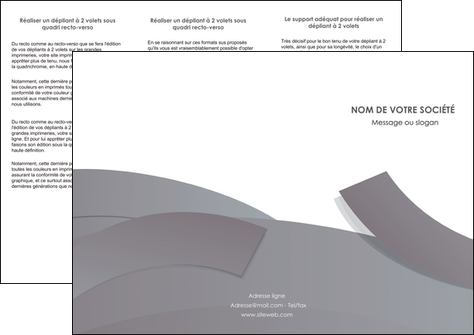 imprimerie depliant 3 volets  6 pages  texture contexture structure MIDBE56665