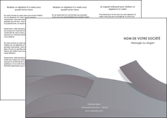 imprimerie depliant 3 volets  6 pages  texture contexture structure MLIG56665