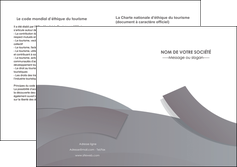 exemple depliant 2 volets  4 pages  texture contexture structure MLIG56679