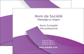 exemple carte de visite violet fond violet violet pastel MLGI56919