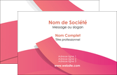 exemple carte de visite orange rose couleur MLGI57127