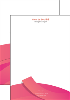 realiser tete de lettre orange rose couleur MLIG57149
