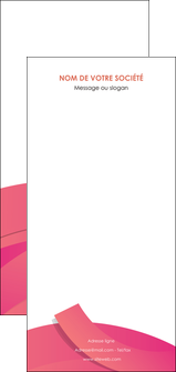 faire modele a imprimer flyers orange rose couleur MLIG57167