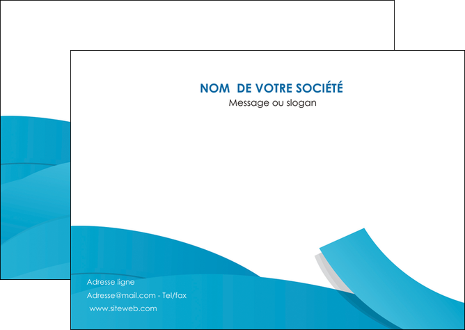 creer modele en ligne flyers bleu bleu pastel fond bleu pastel MLGI57205