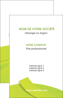 realiser carte de visite espaces verts vert vert pastel colore MLIGBE57229