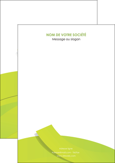 faire modele a imprimer flyers espaces verts vert vert pastel colore MLIGBE57231