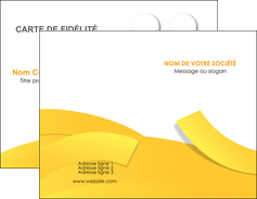 realiser carte de visite jaune fond colore fond jaune MLGI57343