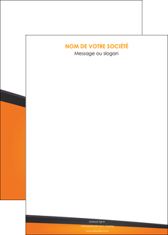 modele en ligne affiche orange fond orange colore MLIG57665