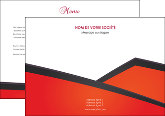 creer modele en ligne set de table orange rouge orange colore MLIGCH57733