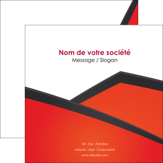 personnaliser modele de flyers orange rouge orange colore MLIGCH57765