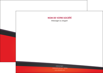 faire flyers orange rouge orange colore MLIGCH57767