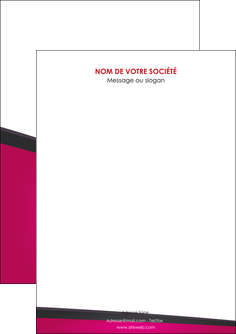 impression flyers fuchsia gris fond fuchsia MIFLU57899