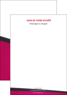 modele en ligne flyers fuchsia gris fond fuchsia MIFLU57901
