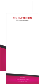 impression flyers fuchsia gris fond fuchsia MIFLU57949