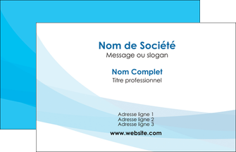 exemple carte de visite web design bleu bleu pastel couleurs froides MLIGBE57961