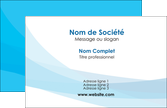 exemple carte de visite web design bleu bleu pastel couleurs froides MLGI57961
