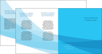 personnaliser maquette depliant 4 volets  8 pages  web design bleu bleu pastel couleurs froides MLIGBE57997