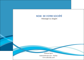 creation graphique en ligne flyers bleu couleurs froides fond bleu MIF58143