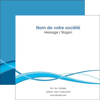 imprimerie flyers bleu couleurs froides fond bleu MIF58147