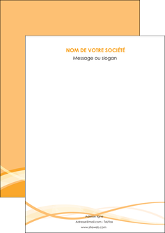 creation graphique en ligne flyers orange pastel fond pastel tendre MID58179