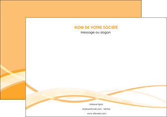 modele affiche orange pastel fond pastel tendre MID58197