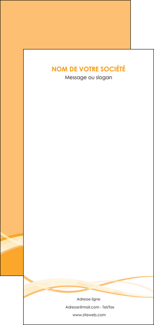 realiser flyers orange pastel fond pastel tendre MID58227