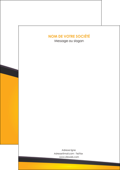 imprimerie flyers jaune fond jaune colore MLIGCH58281