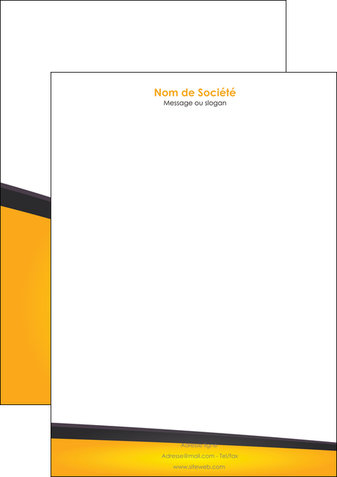 imprimer tete de lettre jaune fond jaune colore MLIP58313
