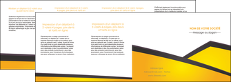 imprimer depliant 4 volets  8 pages  jaune fond jaune colore MLIGCH58329