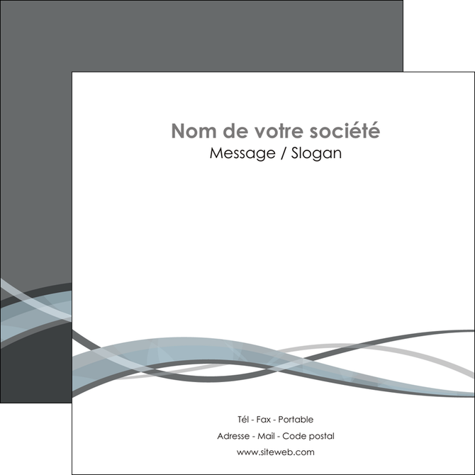 personnaliser modele de flyers gris fond gris vecteur MLGI58373