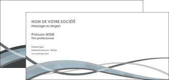 creer modele en ligne carte de correspondance gris fond gris vecteur MLGI58379