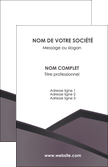 personnaliser modele de carte de visite violet noir courbes MLGI58403