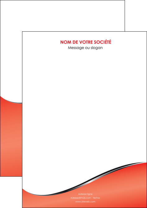 faire affiche rouge rouille colore MFLUOO58697