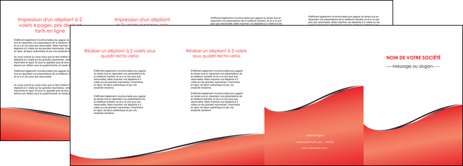 creation graphique en ligne depliant 4 volets  8 pages  rouge rouille colore MFLUOO58733