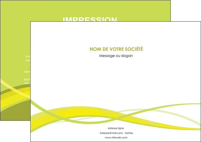 cree affiche espaces verts vert vert pastel fond vert MFLUOO58769