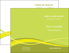 faire carte de visite espaces verts vert vert pastel fond vert MFLUOO58779