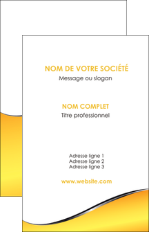 faire modele a imprimer carte de visite jaune fond jaune colore MFLUOO58917