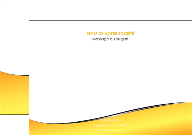 maquette en ligne a personnaliser affiche jaune fond jaune colore MFLUOO58931
